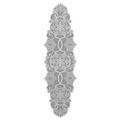 Heritage Lace 19 x 65 in. Snowflake Table Runner SW-1965W